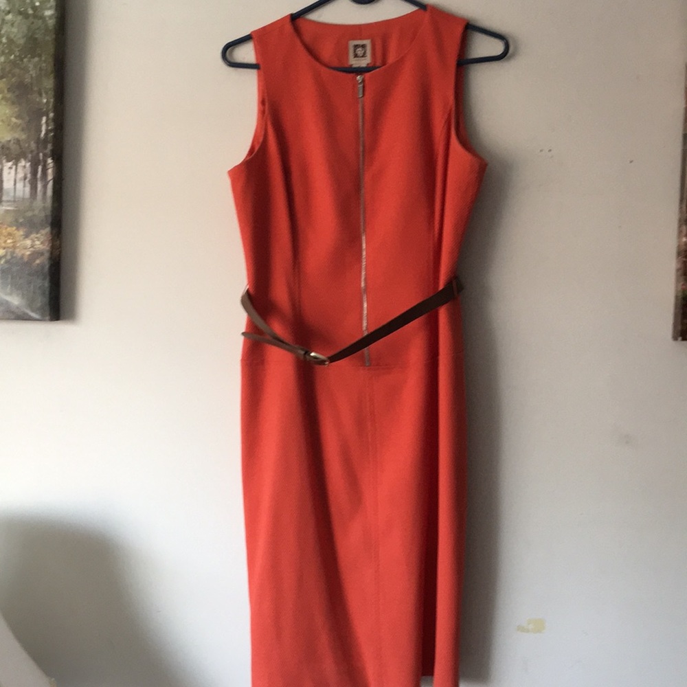 Anne Klein dress.